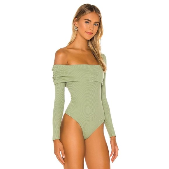 Lovers + Friends Florence Bodysuit Dark Green - Picture 3 of 12